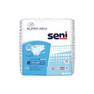 Підгузки для дорослих Seni Super Large 100-150 см 10 шт (5900516803759) зображення 1