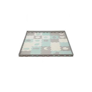 Дитячий килимок Kinderkraft Luno Shapes Mint 30 елементів (5902533919321) изображение 1