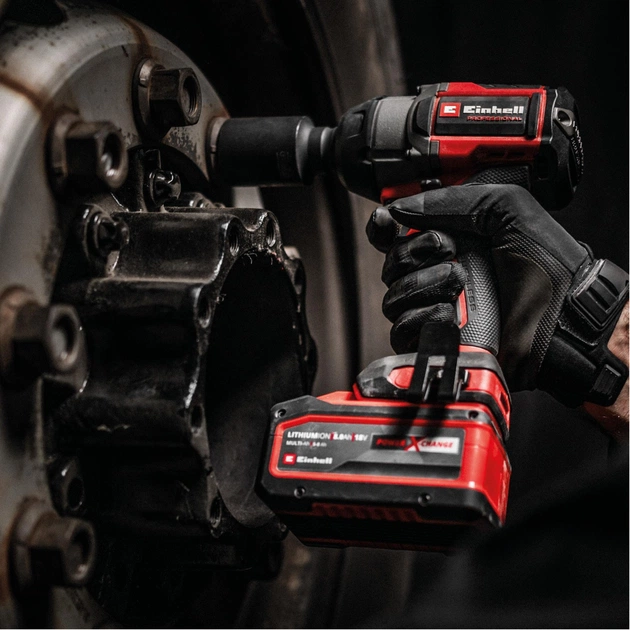 Гайковерт Einhell Professional TP-CW 18/750-C Li BL - Solo 18V, безщітковий, 750Нм 0-2200об/хв, 1.78кг (без АКБ та (4510065) - picture 11