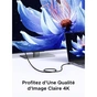Дата кабель USB-C to USB-C 2.0m 240W 10Gbps braided black Ugreen (95619) - уменьшенное изображение 5