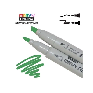Художній маркер Marvy двосторонній 1900B-S Зелений (752481291049) зображення 1