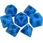 Набір кубиків для настільних ігор Games 7 Days Glow in the dark 7 Dice Set - Light blue (g7dglow02) - зменшене зображення 1