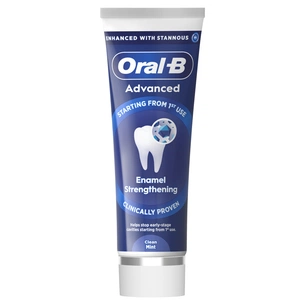Зубная паста Oral-B Advanced Укрепление эмали Чистая мята 75 мл (8006530090797) изображение 1