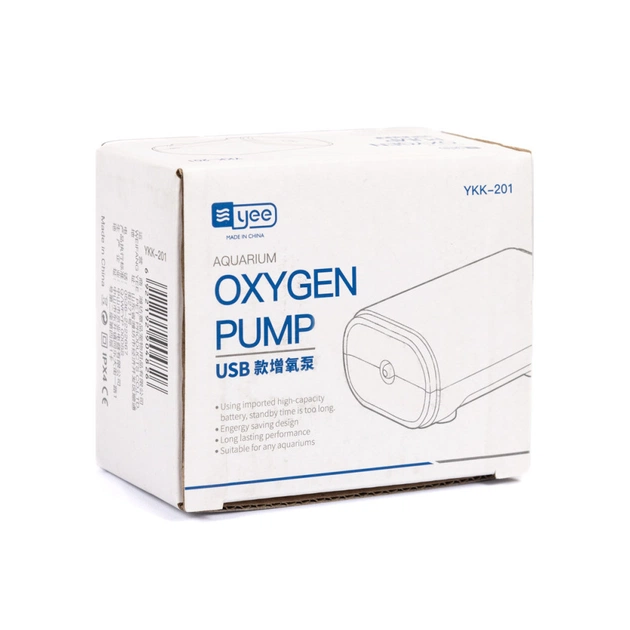 Компресор для акваріума Yee з USB кабелем 1.5 Вт (6922192904826) - picture 3