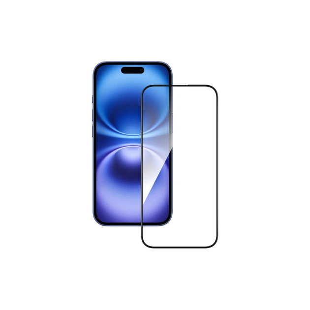 Стекло защитное PowerPlant Full screen APPLE iPhone 16 (GL604422) - изображение 1