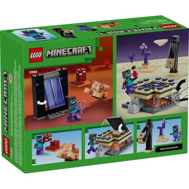 Конструктор LEGO Minecraft Путешествие в Нижний мир и Портал в Край (21584) - изображение 9
