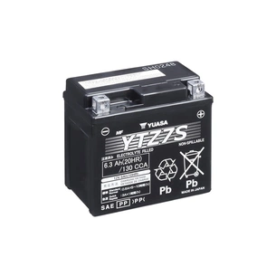 Акумулятор автомобільний Yuasa 12V 6,3Ah High Performance MF VRLA Battery (YTZ7S) зображення 1