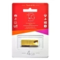 USB флеш накопичувач T&G 4GB 117 Metal Series Gold USB 2.0 (TG117GD-4G) - зменшене зображення 2