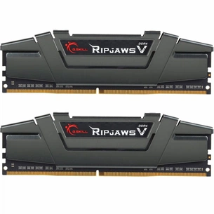 Модуль пам'яті для комп'ютера DDR4 16GB (2x8GB) 3200 MHz RipjawsV G.Skill (F4-3200C16D-16GVGB) зображення 1