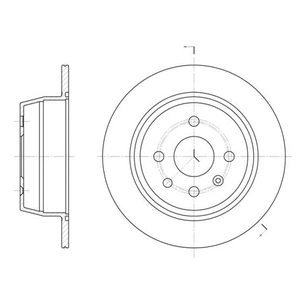 Гальмівний диск REMSA 6207.00 зображення 1
