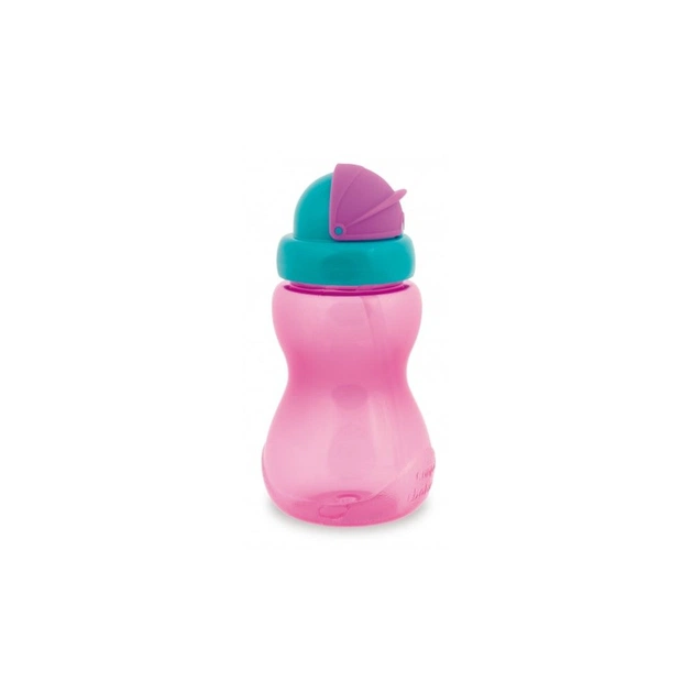 Поильник-непроливайка Canpol babies с трубкой 270 мл Розовый (56/109_pin) - изображение 1