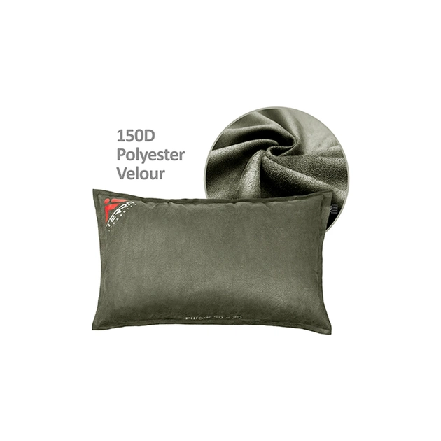 Туристична подушка Terra Incognita Pillow 50x30 сіра (4823081506973) - picture 4