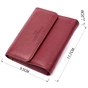 Гаманець ST Leather Шкіряний з монетницею Бордовий (19492) - зменшене зображення 3