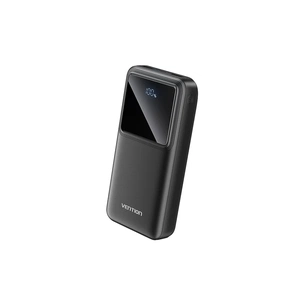 Батарея універсальна Vention 20000mAh 22.5W 3A, PD, QC/3.0, LED Display, Black (FHLB0) зображення 1