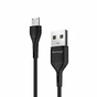 Дата кабель USB 2.0 AM to Micro 5P 1.0m Grand-X (PM-03B) - зменшене зображення 1