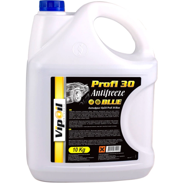 Антифриз VIPOIL Profi 30 Blue 10кг (701397) - зображення 1