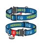 Нашийник для тварин WAUDOG Nylon з QR паспортом "Патрон" металевий фастекс M (286-4025) - зменшене зображення 1
