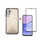 Чохол до мобільного телефона Dengos Kit for Samsung Galaxy A25 5G case + glass (Black) (DG-KM-65) - зменшене зображення 1