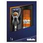 Набір для гоління Gillette станок Fusion и гель для бритья бритья Hydra gel 75 мл (7702018451142) - уменьшенное изображение 2