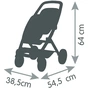 Коляска для ляльок Smoby Toys Maxi-Cosi&Quinny для близнюків М'ятна (253220) - зменшене зображення 3