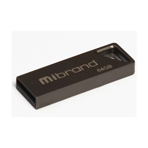USB флеш накопичувач Mibrand 64GB Stingray Grey USB 2.0 (MI2.0/ST64U5G) зображення 1
