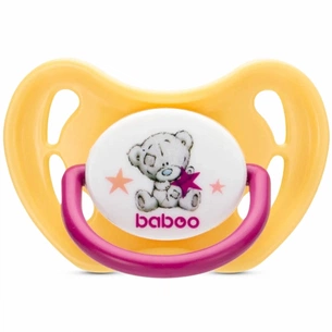 Пустушка Baboo Me To You 0+ міс. персикова (90412) зображення 1