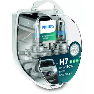 Автолампа Philips H7 X-treme VISION PRO +150%, 3700K, 2шт/блістер (12972XVPS2) изображение 1