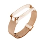 Ремінець до фітнес браслета BeCover Metal для Xiaomi Mi Smart Band 8 Rose Gold (709360) - зменшене зображення 5