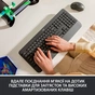 Клавіатура Logitech Signature K650 USB/Bluetooth UA Graphite (920-010945) - зменшене зображення 2