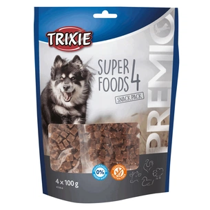 Ласощі для собак Trixie Premio 4 Superfoods (курка, качка, яловичина, баранина) 4х10 (4011905318547) зображення 1