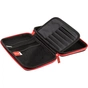 Пенал Cool For School з тисненням 1 відділення Чорний (QT-5718-Black) - зменшене зображення 3