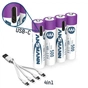Акумулятори Ansmann AAA/HR03 Li-Ion 500 mAh BL 4 шт - уменьшенное изображение 8
