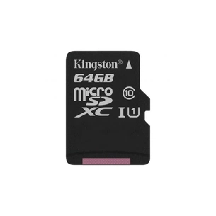 Карта пам'яті Kingston 64GB microSDXC Class 10 Canvas Select Plus 100R A1 (SDCS2/64GBSP) зображення 1