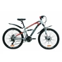 Велосипед Formula 24" BLAZE AM2 DD рама-14" St 2020 сіро-чорний з червоним (OPS-FR-24-201) - зменшене зображення 1