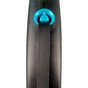 Повідець для собак Flexi Black Design М стрічка 5 м (блакитний) (4000498034033) - зменшене зображення 2