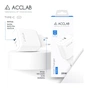 Зарядний пристрій ACCLAB AL-TC125 1хType-C 5В/3A/25W QC/PD3.0 (1283126538841) - зменшене зображення 3