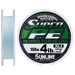 Шнур Sunline New Super PE 150м (блакитн.) #0.4/0.104мм 4LB/2кг (1658.08.80) зображення 1