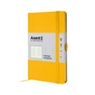 Книга записна Axent Partner, 125x195 мм, 96 аркушів, клітинка, жовта (8201-08-A) - зменшене зображення 2