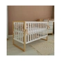 Ліжечко Angelo Люкс-12 біло-буковий (12017) - зменшене зображення 1