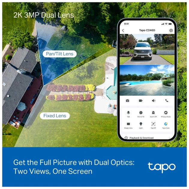 Камера відеоспостереження TP-Link TAPO-C246D - зображення 5