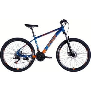 Велосипед Space 27.5" MERCURY DD FR рама-17" AL 2026 синьо-помаранчевий (OPS-SP-27.5-073) изображение 1
