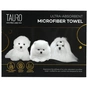 Рушник для тварин Tauro Pro Line з мікрофібри високопоглинаючий з померанським шпіцом, мальтійською болонкою та бішоном фрізе 80 (TPLRAN70317) - уменьшенное изображение 3