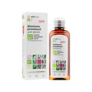 Шампунь Elfa Pharm Реп'яховий Проти випадіння волосся 200 мл (5901845500227) зображення 1