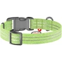 Нашийник для тварин WAUDOG Re-cotton з QR паспортом світловідбивний Ш 15 мм Д 25-35 см салатовий (02865) - зменшене зображення 2