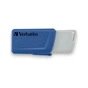 USB флеш накопичувач Verbatim 3x16GB Store 'n' Click Red/Blue/Yellow USB 3.2 (49306) - зменшене зображення 7