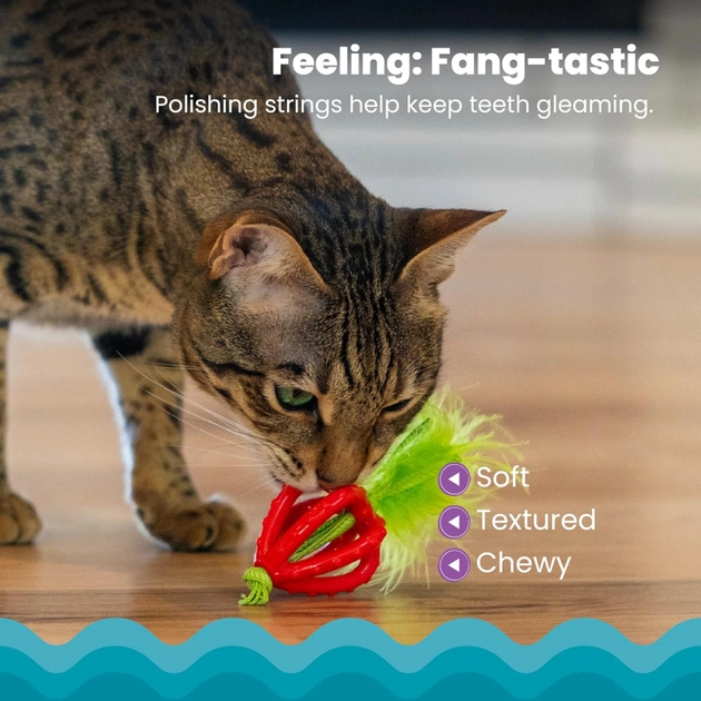 Іграшка для котів Catstages Полуничка для жування з ароматом полуниці (0700603720953) - picture 6