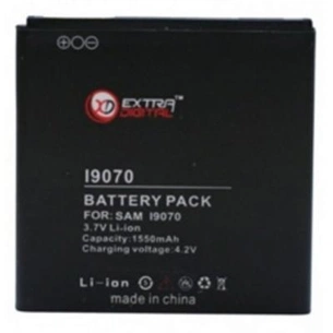 Акумуляторна батарея Extradigital Samsung GT-i9070 Galaxy S Advance (1550 mAh) (BMS6306) зображення 1