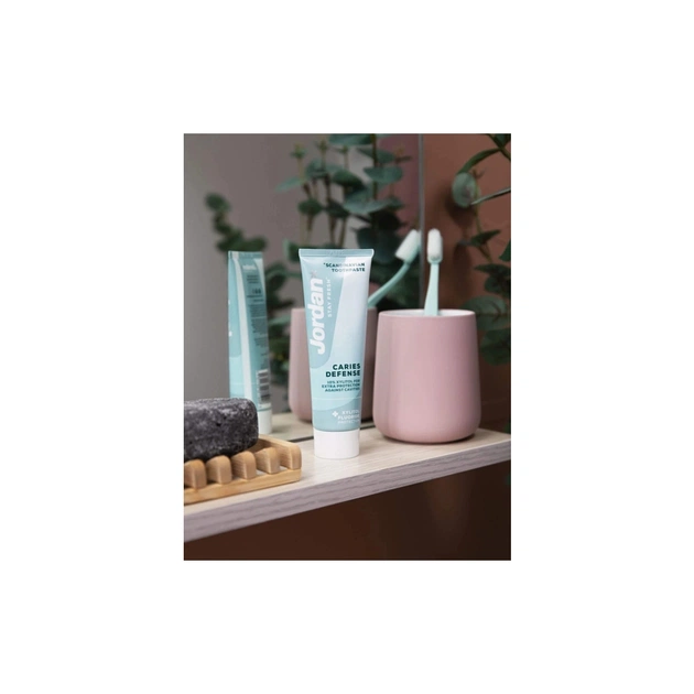 Зубна паста Jordan Stay Fresh Caries Defense Захист від карієсу 75 мл (7046110031131) - picture 6