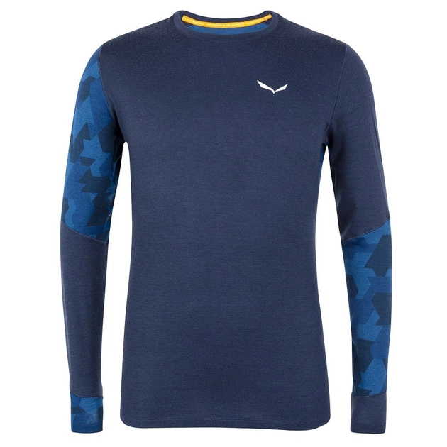 Термокофта Salewa Cristallo L/S Mns 28205 3960 - 46/S - синій (013.002.9317) - зображення 1