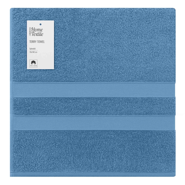 Рушник Ardesto Splendid 100% бавовна, блакитний 50х90 см (ART2350BL) - изображение 1